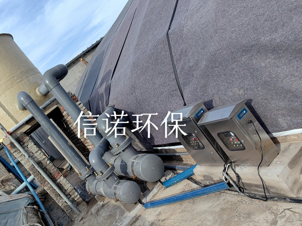 海水養(yǎng)殖耐腐蝕紫外線消毒器安裝實例